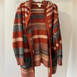 Telluride Clothing Company Chunky Earthy Sweater with Hood